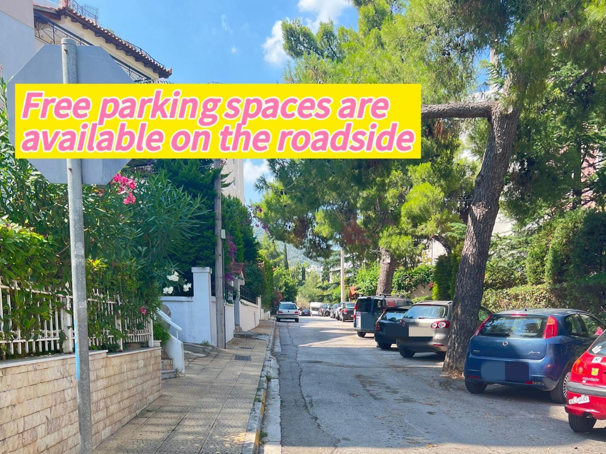 Cozy Fairytal Garden Apartment, Family Friendly, Free Parking, 15 Min To Airport アテネ エクステリア 写真
